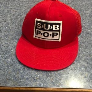 Brand new SUB POP baseball cap.